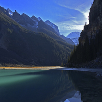 Buy canvas prints of  Lake Louise, Canada by Jim Lockwood