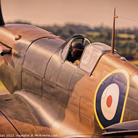 Buy canvas prints of Spitfire by Ian Merton