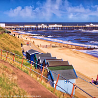 Buy canvas prints of Southwold Seafront by Ian Merton