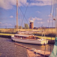 Buy canvas prints of Boat Trip To Horsey by Ian Merton