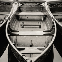 Buy canvas prints of Dedham Boat by Ian Merton