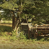 Buy canvas prints of Country Carts by Ian Merton