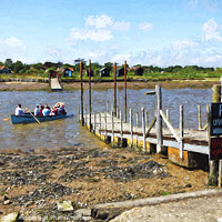 Buy canvas prints of Southwold Ferry by Ian Merton