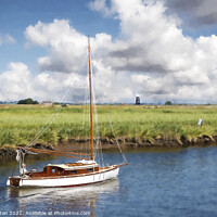Buy canvas prints of Trip on the Broads by Ian Merton