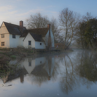 Buy canvas prints of  Willy Lott's House by Nick Rowland