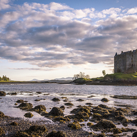 Buy canvas prints of  Castle Stalker by Nick Rowland