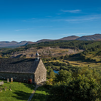 Buy canvas prints of Cille Choirill Church by Nick Rowland