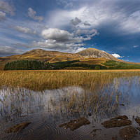 Buy canvas prints of Loch Cill Chriosd, Blaven, Isle of Skye by Nick Rowland