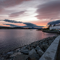Buy canvas prints of Sunset Kyle of Lochalsh by Nick Rowland