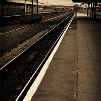 Buy canvas prints of Where's me train?.... by S Fierros