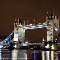 Buy canvas prints of Tower Bridge by Alice Gosling