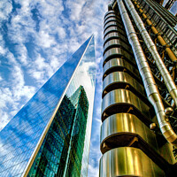 Buy canvas prints of Lloyds Building in the City of London 3 by Paul Praeger