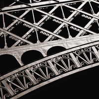 Buy canvas prints of  Eiffel Tower structure by Paul Praeger