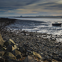 Buy canvas prints of The Holy Island of Lindisfarne Coast by Jorge Green