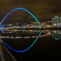 Buy canvas prints of Reflecting the Quayside by andrew blakey