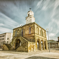 Buy canvas prints of South Shields Old Town Hall by andrew blakey