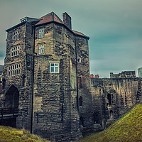 Buy canvas prints of The Black Gate,Newcastle by andrew blakey