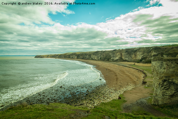 Blast Beach, Seaham Picture Board by andrew blakey