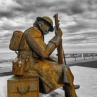 Buy canvas prints of Tommy at Seaham by andrew blakey