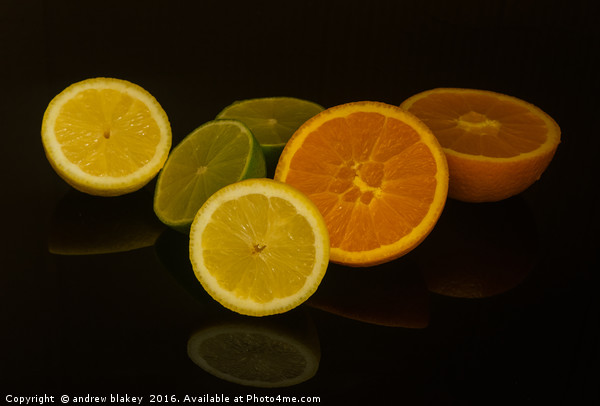Citrus fruit Picture Board by andrew blakey