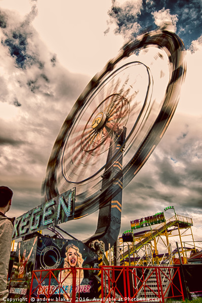The Hypnotic Hoppings Picture Board by andrew blakey