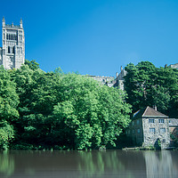 Buy canvas prints of Durham Cathedral and Mill by andrew blakey