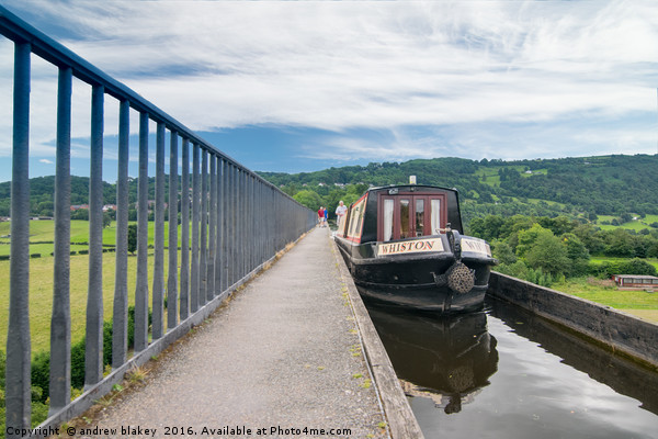 Pontycysyllte Aqueduct Picture Board by andrew blakey