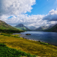 Buy canvas prints of Wastwater by andrew blakey