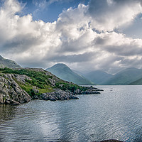 Buy canvas prints of Wastwater Light by andrew blakey