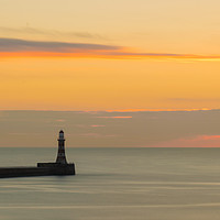 Buy canvas prints of Roker Sunrise by andrew blakey