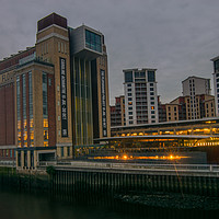 Buy canvas prints of Baltic Flour Mill by andrew blakey