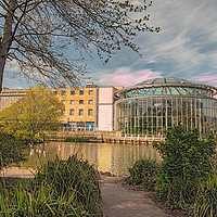 Buy canvas prints of Sunderland Museum and Winter Gardens by andrew blakey