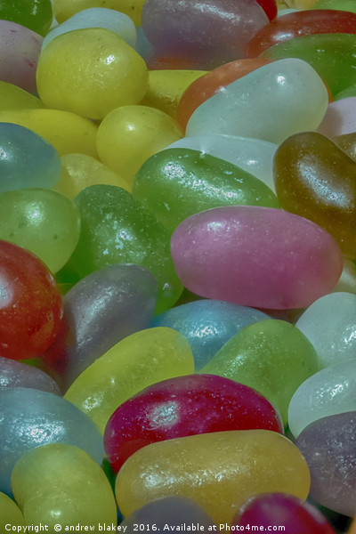 Heavenly Rainbow Jelly Beans Picture Board by andrew blakey