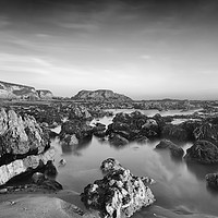 Buy canvas prints of The end of Marsden Bay by andrew blakey