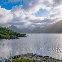 Buy canvas prints of Majestic views of Wastwater by andrew blakey