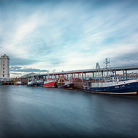 Buy canvas prints of North Shields Fish Quay by andrew blakey