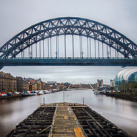 Buy canvas prints of Down the Tyne by andrew blakey