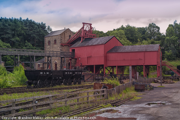 The Haunting History of Beamish Colliery Picture Board by andrew blakey