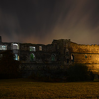 Buy canvas prints of Newark Castle backlit at night by Paul Phillips