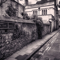 Buy canvas prints of Brewer Street, Oxford by Richard Downs