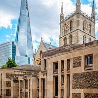Buy canvas prints of Southwark Cathedral by Richard Downs
