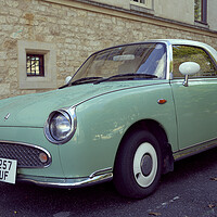 Buy canvas prints of Nissan Figaro by Richard Downs
