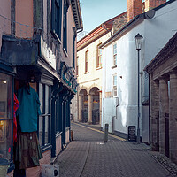 Buy canvas prints of Hay on Wye, Market Town by Richard Downs