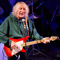 Buy canvas prints of The Legendary Albert Lee by Richard Downs