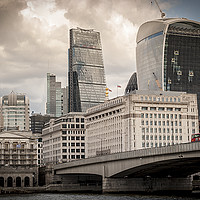 Buy canvas prints of London Skyline by Richard Downs