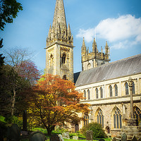 Buy canvas prints of Llandaff Cathedral by Richard Downs