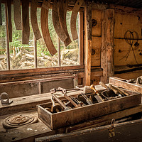 Buy canvas prints of Workbench by Richard Downs