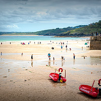 Buy canvas prints of St Ives, Cornwall by Richard Downs