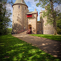 Buy canvas prints of Castell Coch by Richard Downs