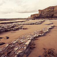 Buy canvas prints of Rock and Sand by Richard Downs